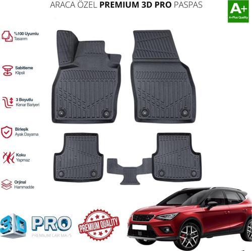 SEAT ARONA ARACA ÖZEL 3D PASPAS 2017 2018 2019 2020 2021 2022 2023 2024