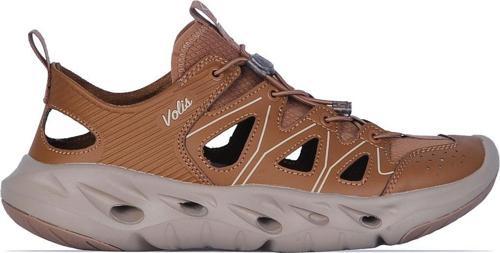 25424-M Kahve Yazlık Erkek Spor Sandalet Ayakkabı