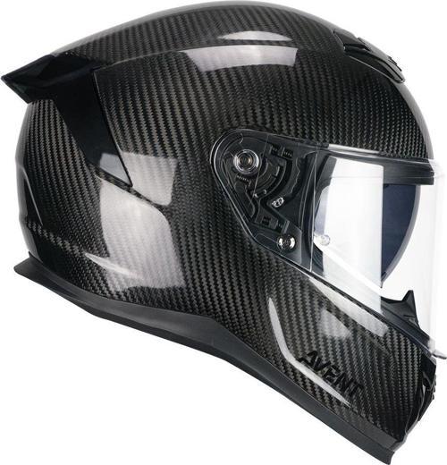 361C AVENT PRO Full Carbon Kapalı Kask Parlak Karbon - L