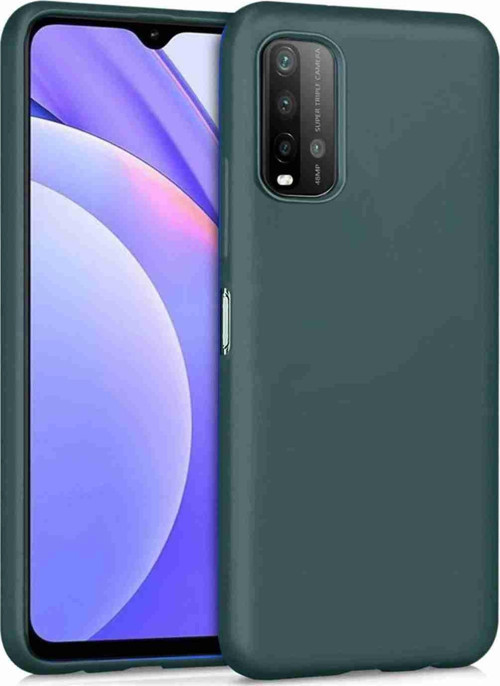 Redmi 9T Uyumlu Nano İçi Kadife Silikon Fuchsia Telefon Kılıfı