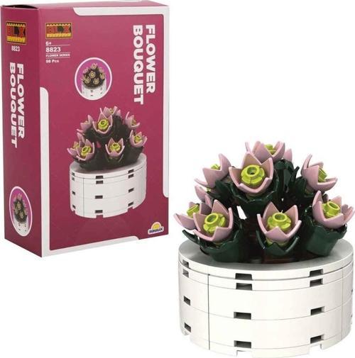 4689 Blx Gül Buketi 98 Parça -Sunman