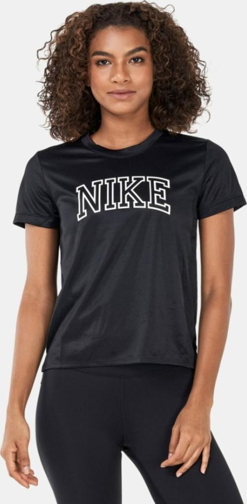 Dri-Fit Swoosh Graphic Kadın Siyah T-shirt