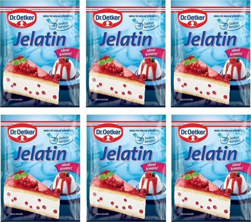 Dr.oetker Toz Jelatin 6 Gx6 Adet