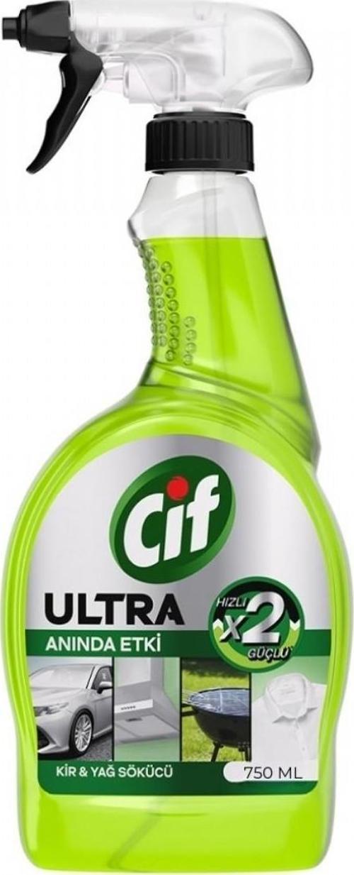 CIF ULTRA SPREY ANINDA ETKI 750ML KIR&YAG (8274)