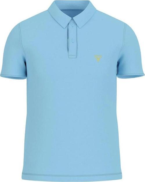 Erkek Mavi Basic Polo Tişört