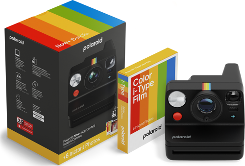 Now+ Gen 3 Siyah + Color Film Bundle (8 film)