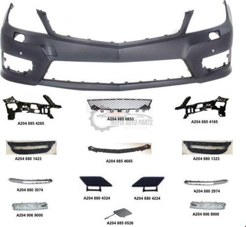 - ÖN TAMPON AMG SET (PANJUR VE LED HARİÇ) W204 2011- - 2048808347set