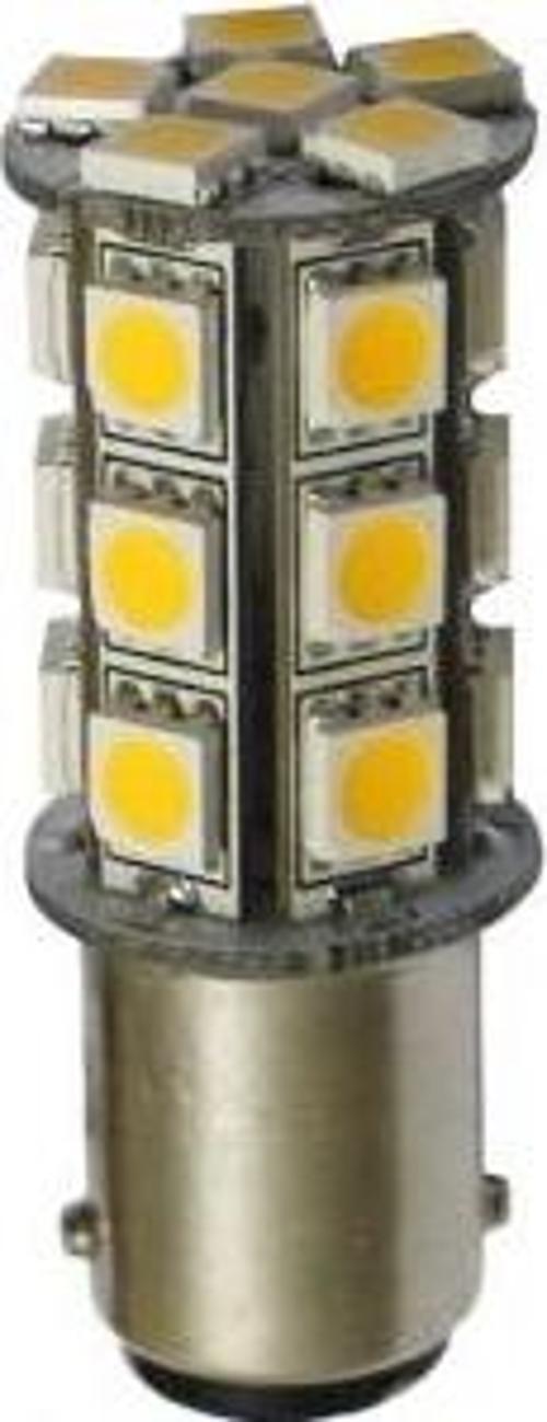 Ledli Ampul BA15D Sıcak Beyaz 12/24V 3.2W 295 Lümen