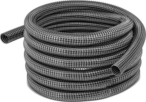 15 metre Oto Yıkama Süpürgelere Uyumlu Çelik Telli Hortumu 38 mm Çaplı