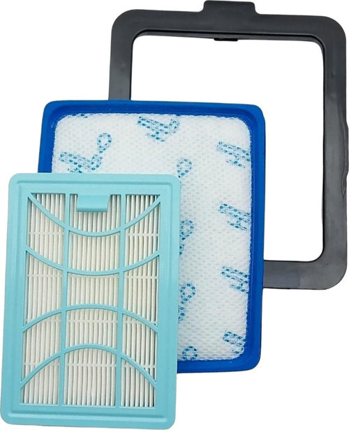 Philips FC 9730 Uyumlu Süpürge Hepa / Sünger Filtre / Çerçeve Seti 3'lü Set