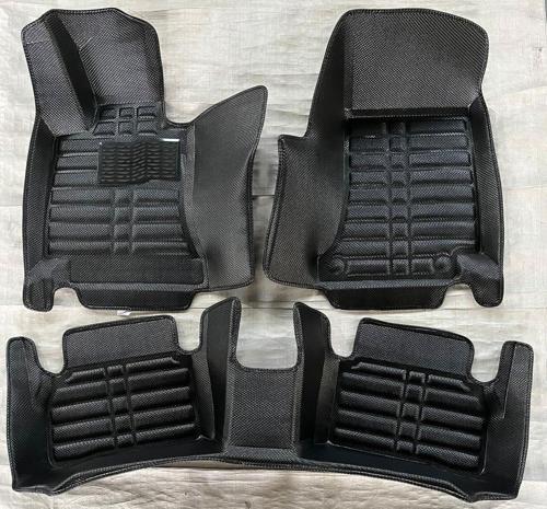 Mercedes C Serisi W205 Uyumlu 2015-2021 5D Havuzlu Karbon Dizayn Paspas Seti