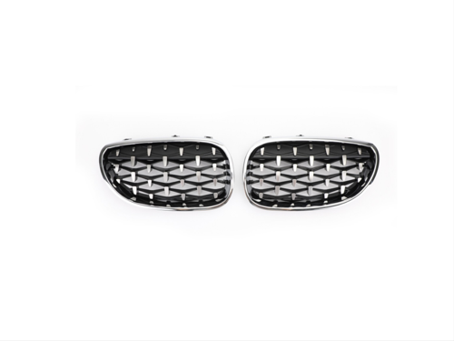 Bmw 5 Uyumlu Serisi E60 2004-2009 Diamond Panjur(Böbrek) Krom Çerçeve