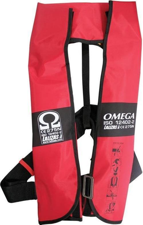 ŞİŞME CANYELEĞİ OMEGA 290N,  ISO 12402-2, OTOMATİK EKİPMANLI, YETİŞKİN