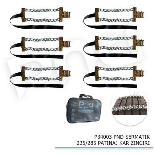 Pnd Sermatik Uyumlu 235/285 Patinaj Kar Zinciri