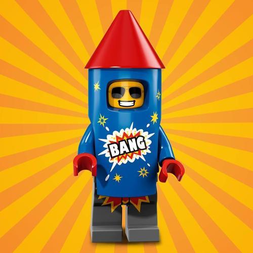Minifigures 71021 Series 18: 5.Firework Guy +5 Yaş (1 Parça)
