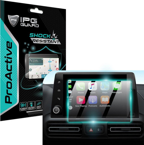 Peugeot 2023 Partner 8 Inch Navigasyon için 9H Nano IPG ProActive Ekran Koruyucu