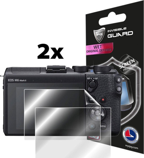 Canon Eos M6 Mark Iı Kamera Hydrogel Ekran Koruyucu (2 ADET)