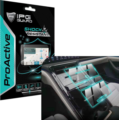 Porsche 2024 Panamera Orta Konsol Koruma Seti (3 Parça) 9H IPG ProActive Ekran Koruyucu
