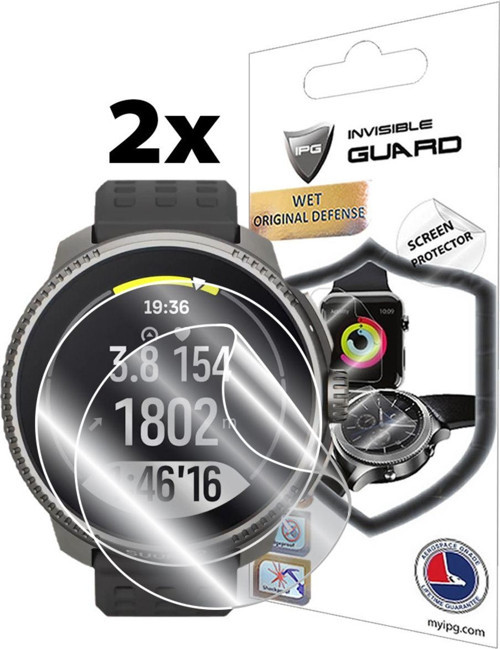 SUUNTO Race GPS Sports Watch ile uyumlu IPG HydroGel Ekran Koruyucu (2 Adet)