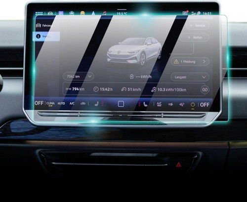 Volkswagen 2024 ID.7 15 Inch Uyumlu Navigasyon için 9H Nano IPG ProActive Ekran Koruyucu