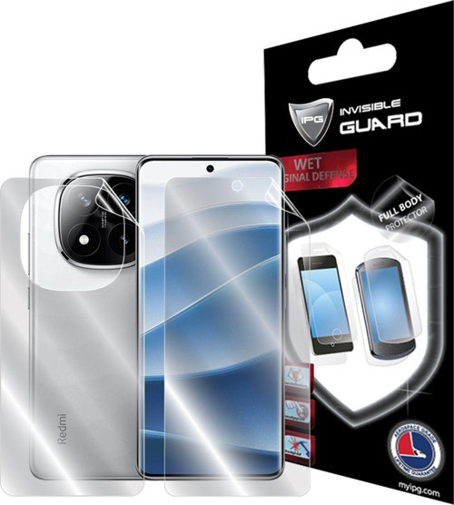 Xiaomi Redmi Note 14 Pro + Plus için IPG Hydrogel Tam Kaplama (Ekran ve Arka Koruma)