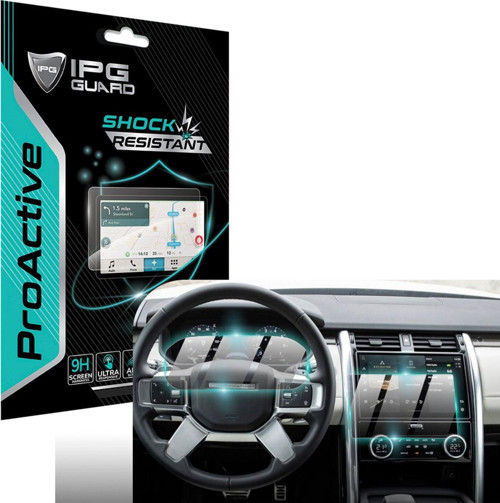 Land Rover 2021-2023 Discovery 11.4" Navigasyon Gösterge (2 Parça) için IPG ProActive Ekran Koruma