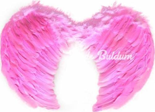 NessiWorld Pembe Renkli Orta Boy Çocuk Melek Kanadı 40x60 cm