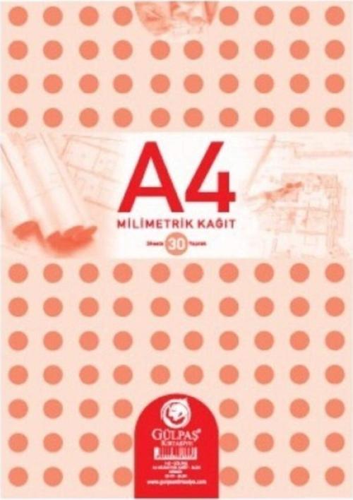 144 A4 Teknik Resim Defteri Bloknot 30 Yaprak (12'li Paket)