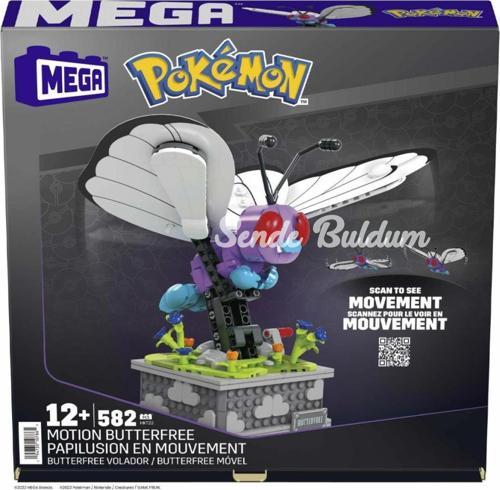 HKT22 MEGA™ Pokémon™ Motion Butterfree 582 parça +12 yaş