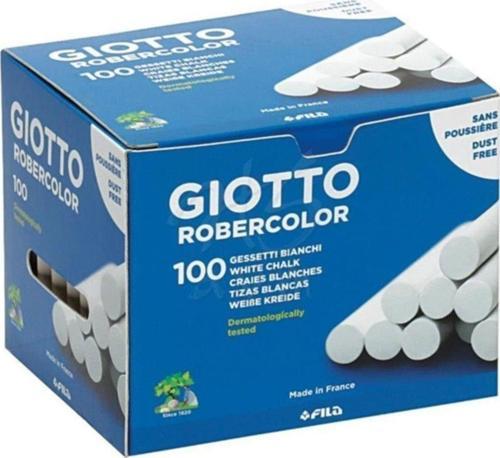 Giotto Robercolor Tozsuz 100'lü Kutu Beyaz Tebeşir