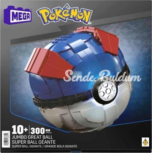 HMW04 MEGA Pokémon™ Jumbo Pokeball 299 parça +10 yaş