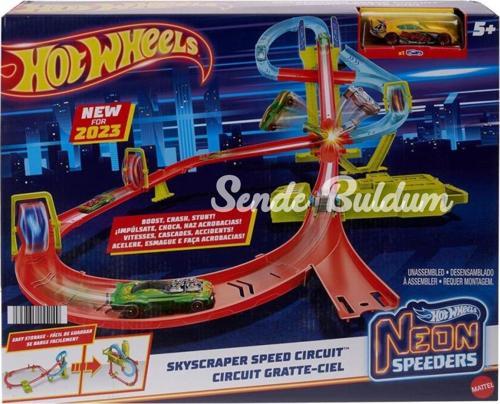 HPC07 Hot Wheels Neon Yarışlar Çoklu Yarış Heyecanı Pist Seti