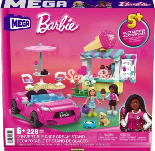 HPN78 MEGA Barbie® Dondurma Standı 226 parça +6 yaş
