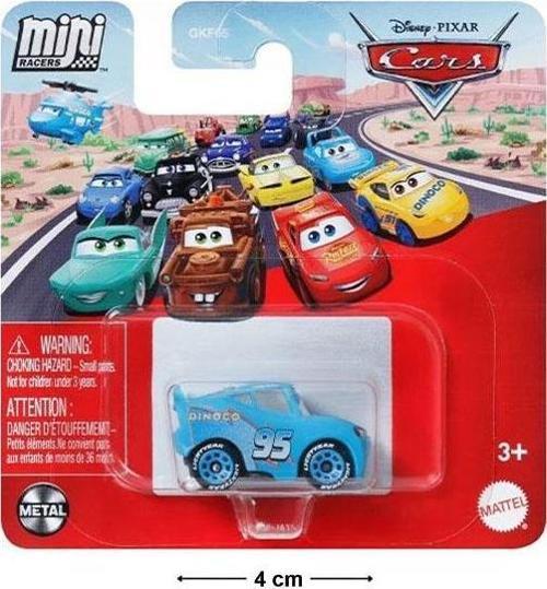 Disney Pixar Cars - Mini Racers - Dinoco Lightning Mcqueen