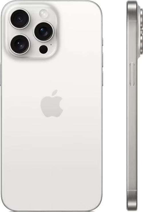 Yenilenmiş iPhone 15 Pro Max 256 GB Beyaz B Kalite Cep Telefonu 