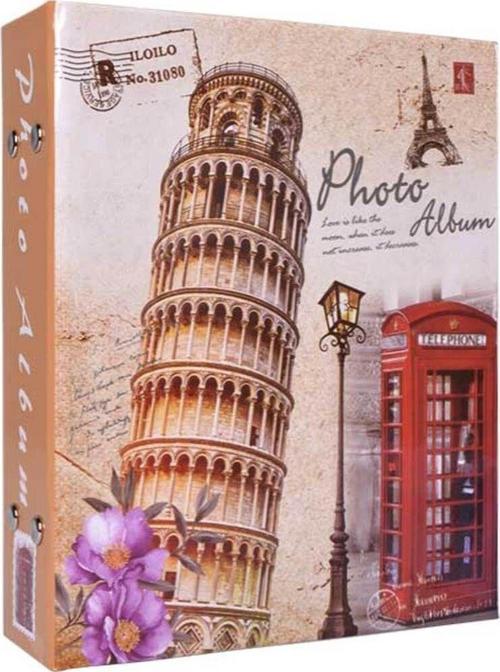 100'lük Pisa Kulesi Desenli 13x18cm Fotoğraf Albümü
