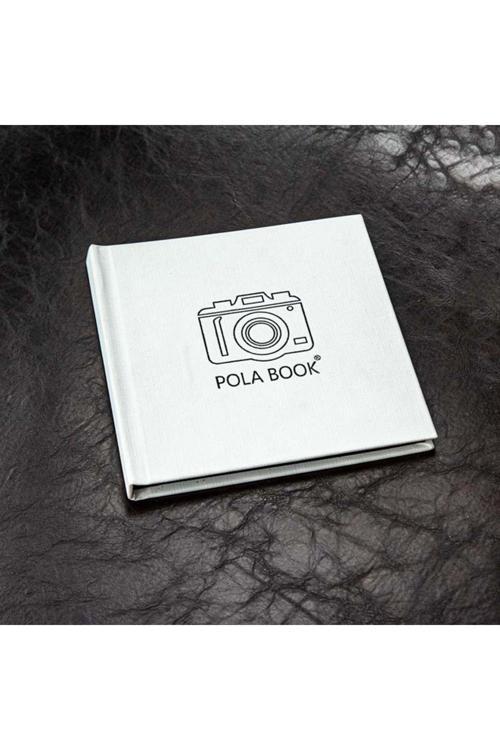 Polabook Beyaz Mini Anı Defteri Beyaz Jel Kalem Bant Hediyeli
