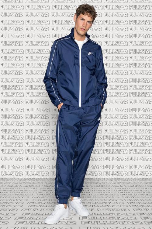 Sportswer Hoxton Woven Loose Fit Bol Kesim Dokuma Lacivert Eşofman Takımı