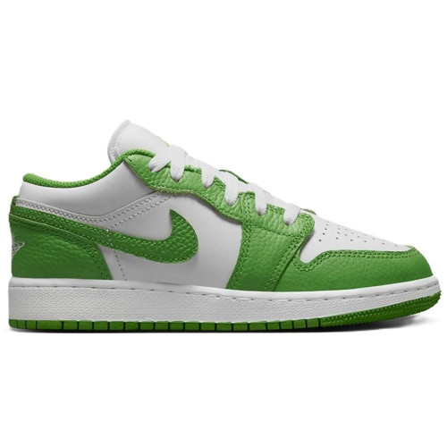 Air Jordan 1 LOW SE BG Leather Sneaker Hakiki Deri Beyaz Unisex Spor Ayakkabı