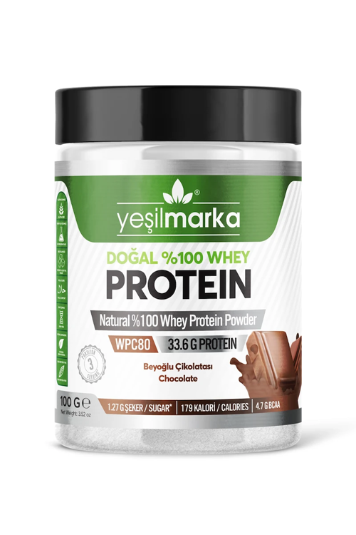 Doğal Whey Protein Tozu - Beyoğlu Çikolatası 100 g
