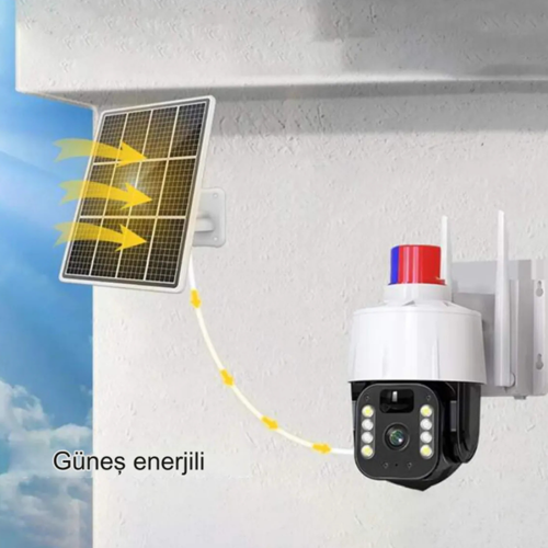CMR47 1080P Full HD Hareket Sensörlü Gece Görüşlü Akıllı Güvenlik Sistemli Güvenlik Kamerası