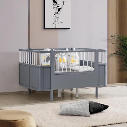 MDF Beşik, Siesta Büyüyen Beşik 90x130 - Siesta Karyola 90x190