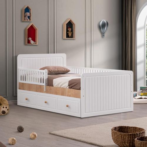 Montessori Karyola, Lena Yavrulu Montessori Yatak - Ceviz