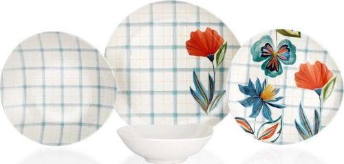 Porselen 24 Parça Yemek Takımı Özel Tasarım