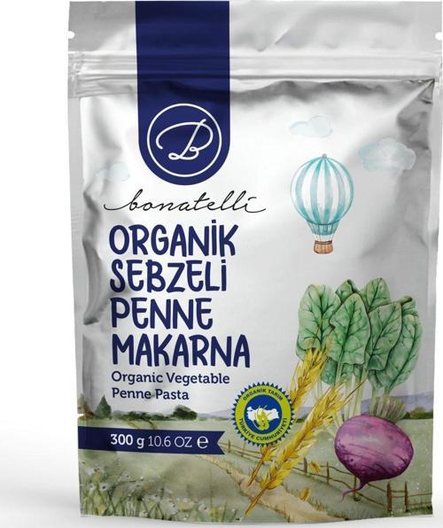 Organik Sebzeli Penne Makarna 300 G