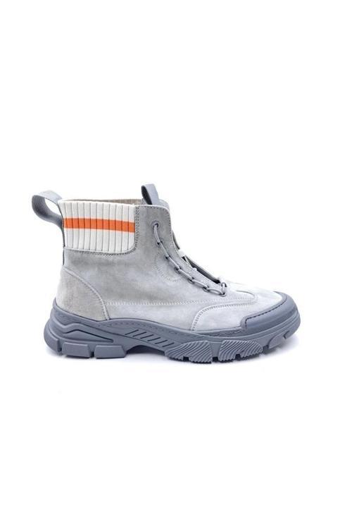 24K584 Gri Erkek Bot