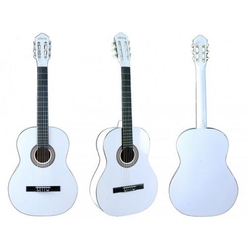 CG851 Beyaz Klasik Gitar (Taşıma Çantası Hediyeli)