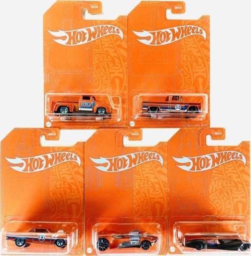 53rd Anniversary Orange and Blue Series 5 Araçlık Set