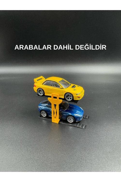 1:64 Ölçek Diorama Araç Lifti - 2 Araç