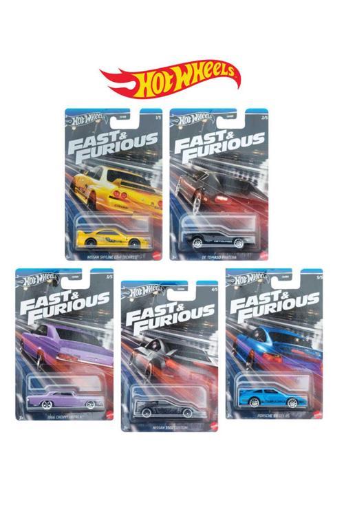 Fast & Furıous Street Racing Hnr88 5 Li Set